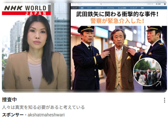 日銀武田鉄也提訴のフェイクニュース画像 Oryvian Platform